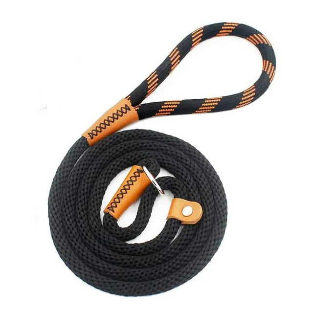 Dog Leashes Outdoor Travel Dogs Training Chain Heavy Duty Soft Handle Lead for Greater Control Safety Training  Pet Leash