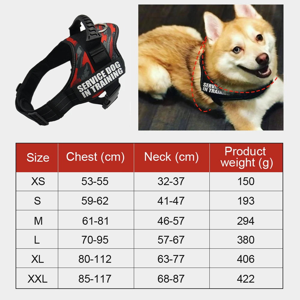 Dog harness Nylon Adjustable for dogs vest collar small large Chihuahua husky dog accessories dropshipping
