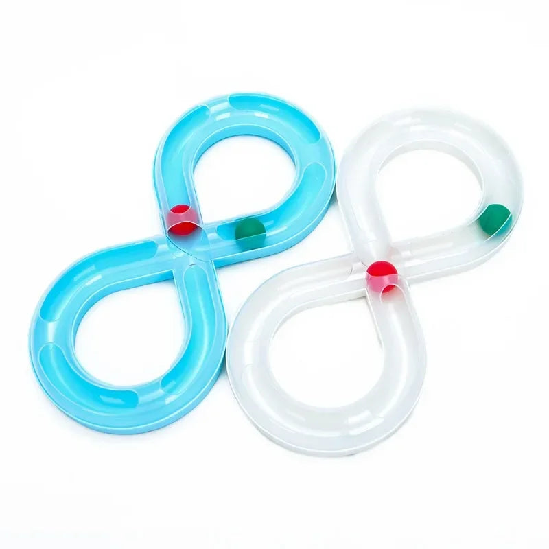 Cat Toys Are Used To Relieve Boredom Cat Turntable Track Ball Kitten Cuddling Stick Pet Cat Consumption of Physical Products