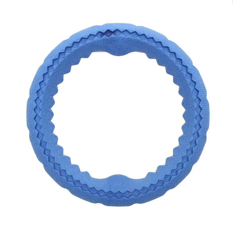 Dog Ring Toys Durable Chewing Flying Floating Training Tools Fetch Throwing Interactive Toys For Small Medium Large Dogs