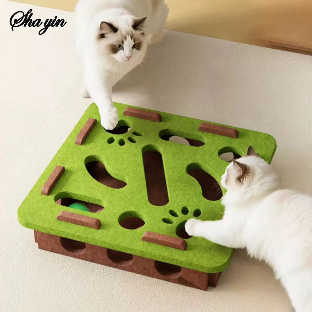 Cat Toys Are A Great Tool For Relieving Boredom, Cats, Pets, Puzzle Puzzles, Mazes, Digging Holes, Felt Boxes
