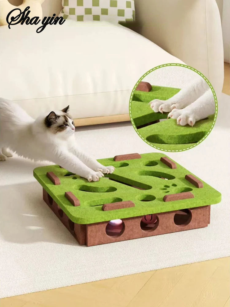 Cat Toys Are A Great Tool For Relieving Boredom, Cats, Pets, Puzzle Puzzles, Mazes, Digging Holes, Felt Boxes