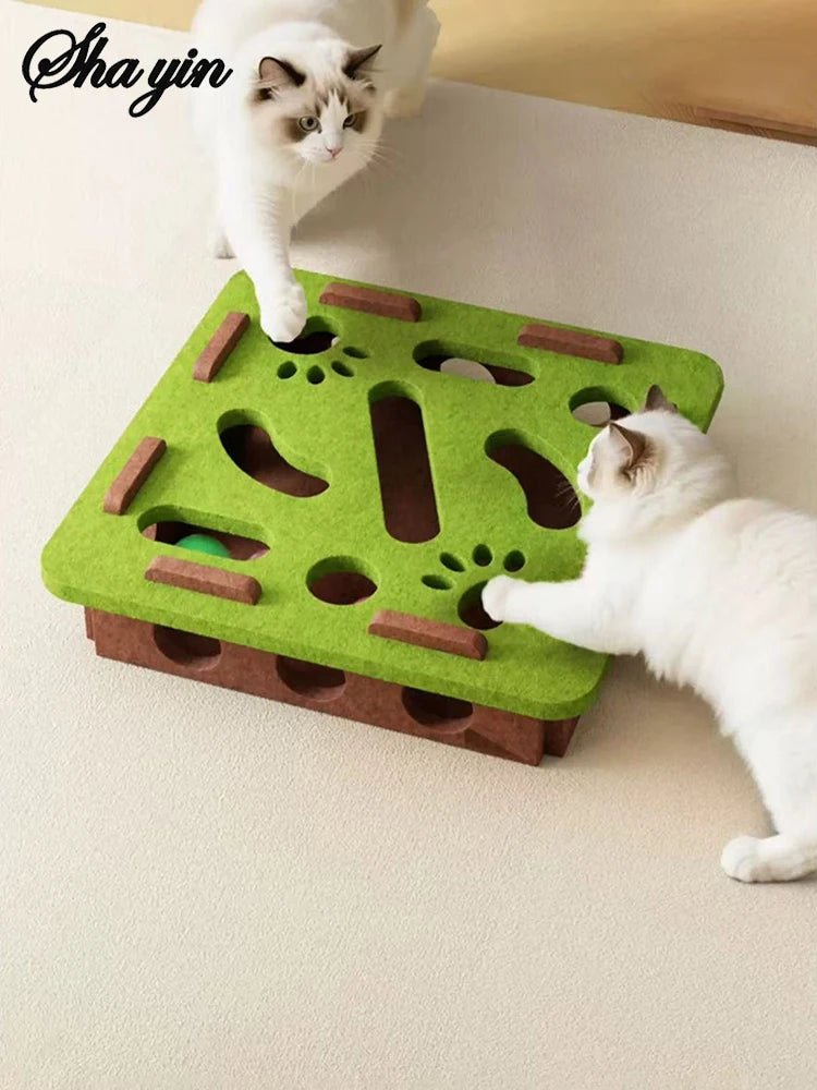Cat Toys Are A Great Tool For Relieving Boredom, Cats, Pets, Puzzle Puzzles, Mazes, Digging Holes, Felt Boxes