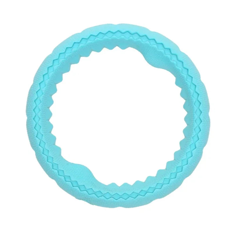 Dog Ring Toys Durable Chewing Flying Floating Training Tools Fetch Throwing Interactive Toys For Small Medium Large Dogs