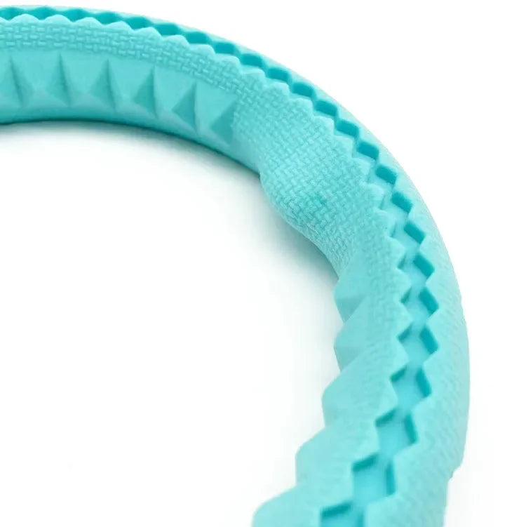 Dog Ring Toys Durable Chewing Flying Floating Training Tools Fetch Throwing Interactive Toys For Small Medium Large Dogs
