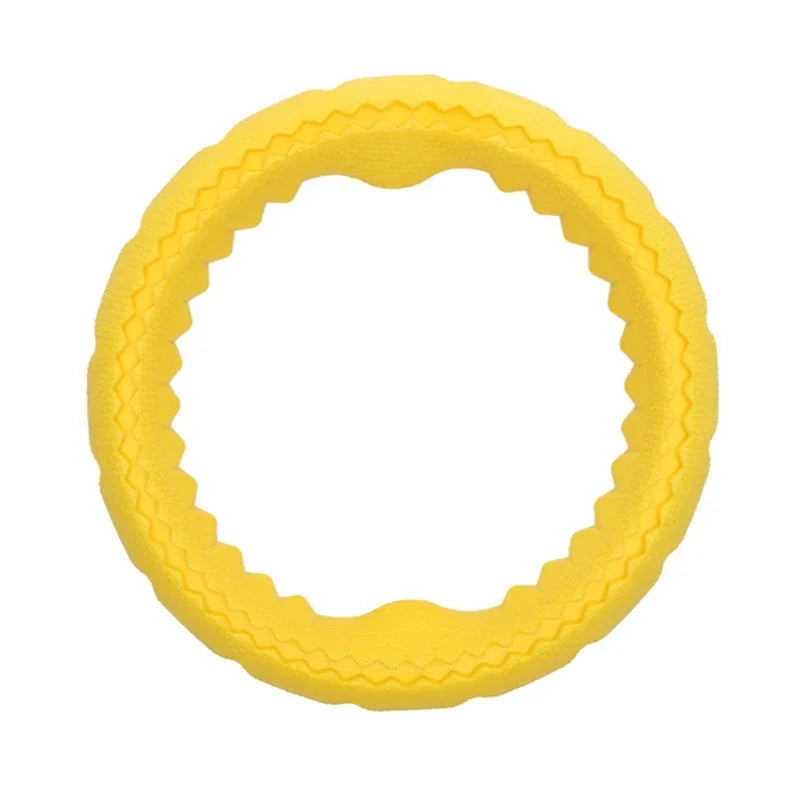 Dog Ring Toys Durable Chewing Flying Floating Training Tools Fetch Throwing Interactive Toys For Small Medium Large Dogs