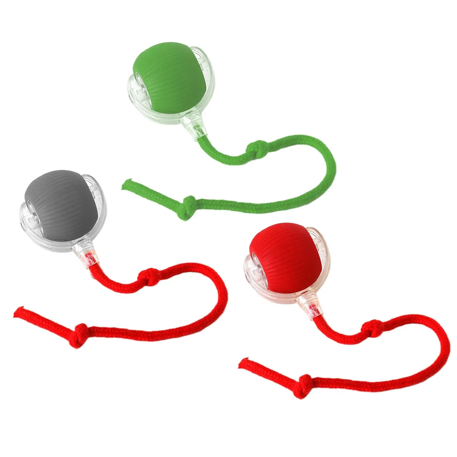 Dog and cat toys, ball, durable, self-entertainment, with rope, cat teaser ball, pet supplies, jumping ball, thud pet toys
