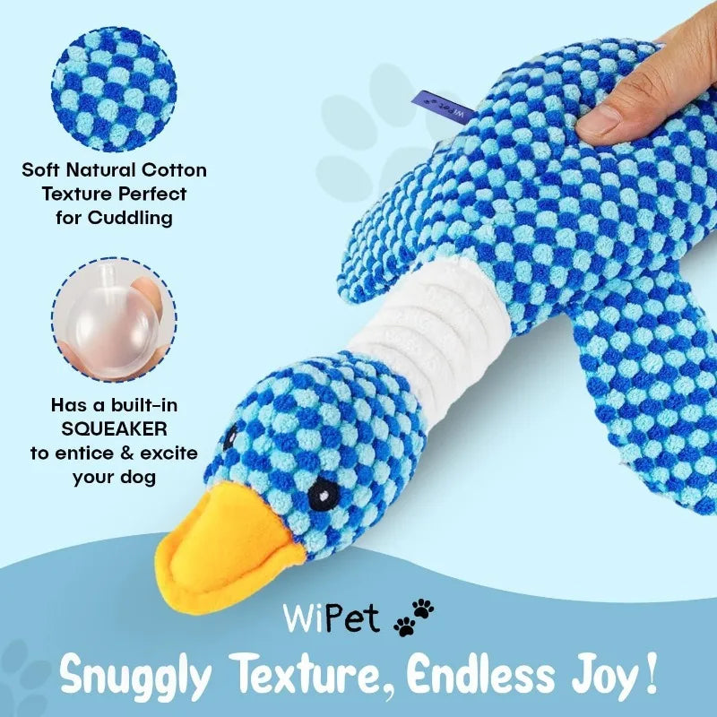 Indestructible Cat Dog Toys for Aggressive Chewers Cats Dogs,Chew Squeak Toy Cats Dogs Interactive Plush Doll Pet Products