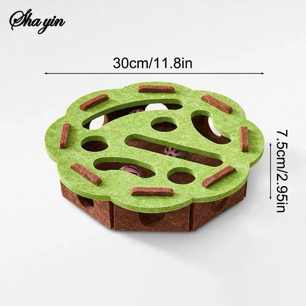 Cat Toys Are A Great Tool For Relieving Boredom, Cats, Pets, Puzzle Puzzles, Mazes, Digging Holes, Felt Boxes