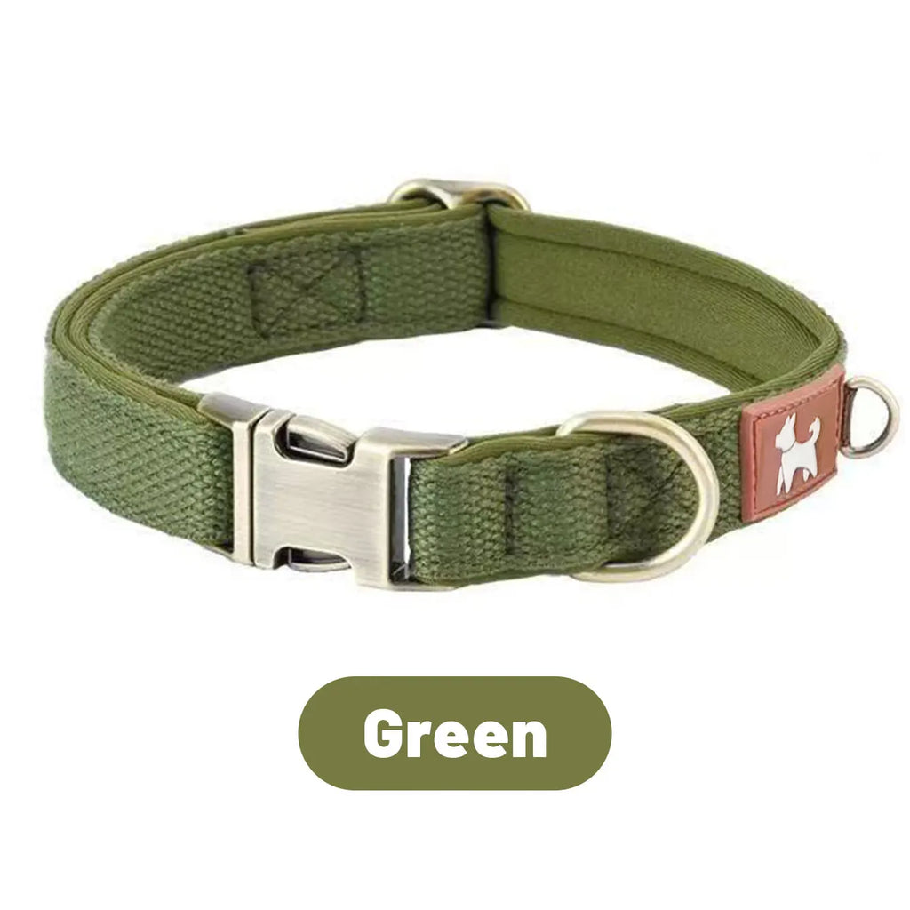 DC001-dog collars and pet neckbands, suitable for small, medium, and large dogs, perfect for outdoor use, anti-lost.