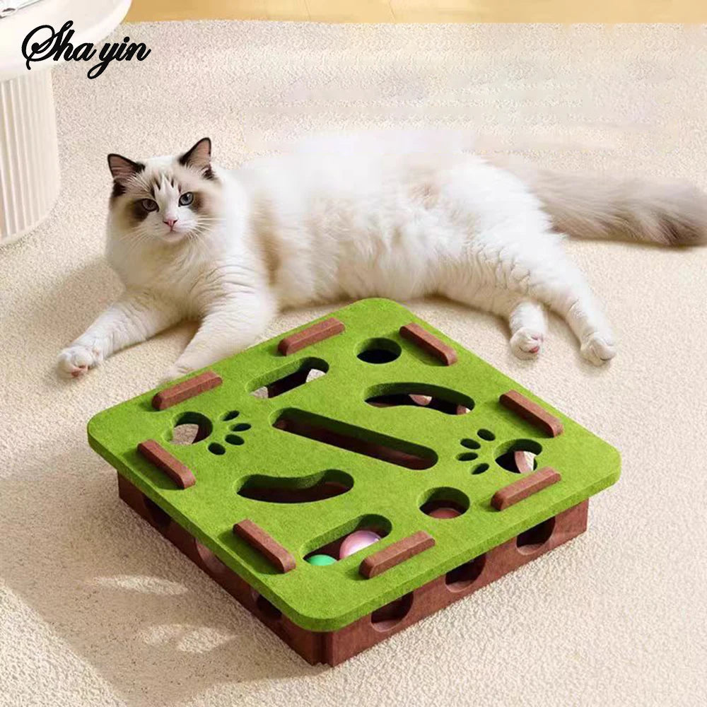 Cat Toys Are A Great Tool For Relieving Boredom, Cats, Pets, Puzzle Puzzles, Mazes, Digging Holes, Felt Boxes