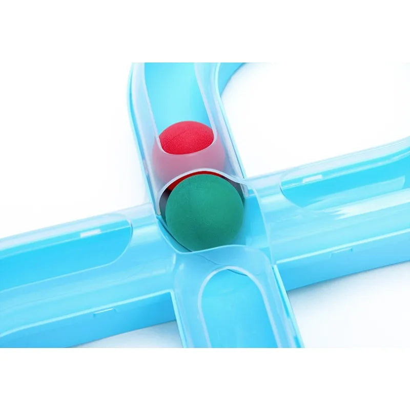 Cat Toys Are Used To Relieve Boredom Cat Turntable Track Ball Kitten Cuddling Stick Pet Cat Consumption of Physical Products