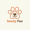 Snouty Paw Logo - Playful